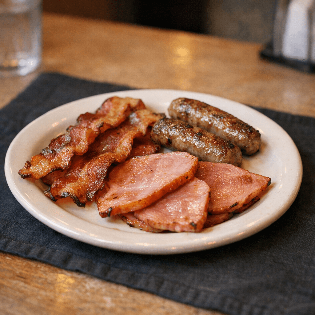 Bacon, Sausage Or Ham