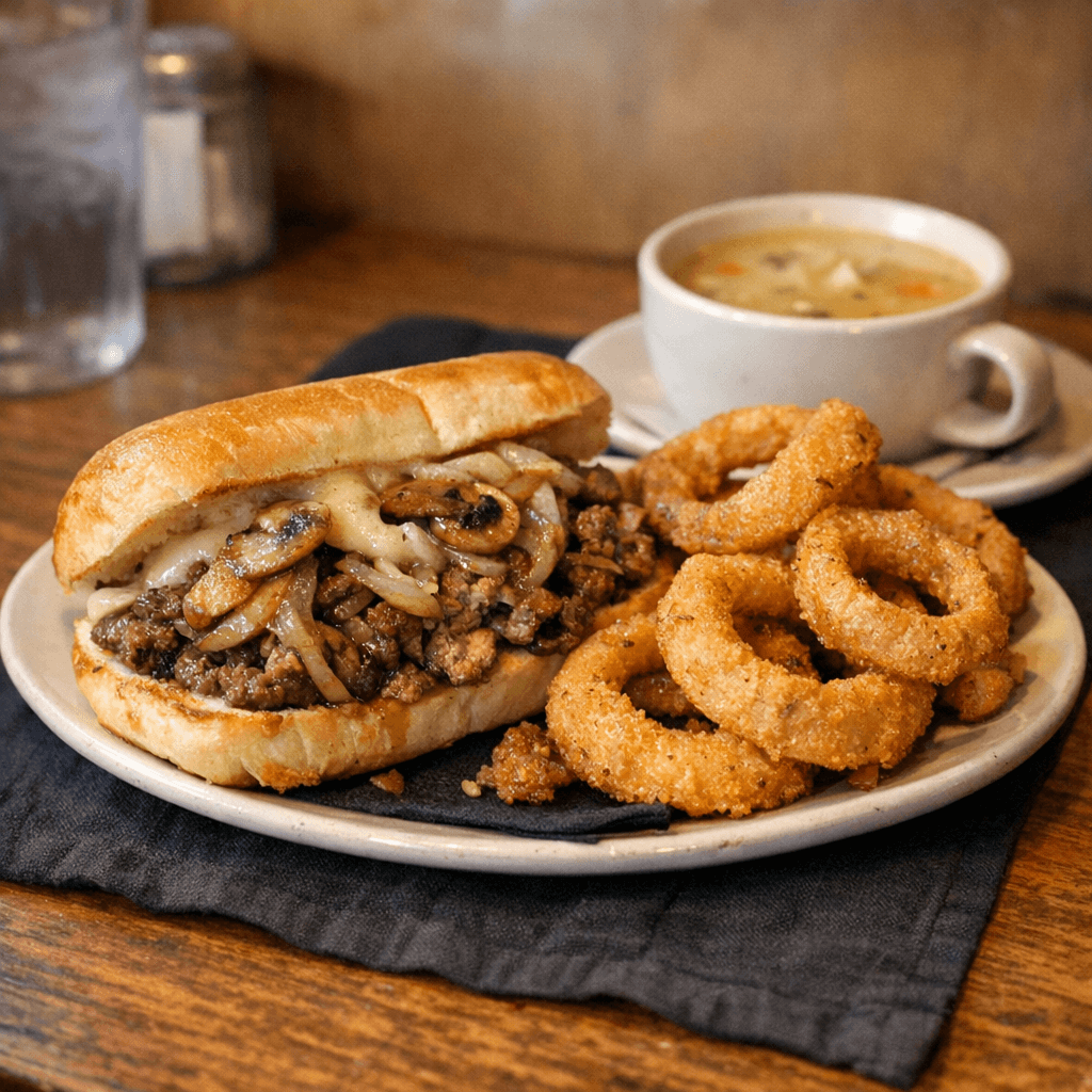 Chopped Sirloin Sandwich