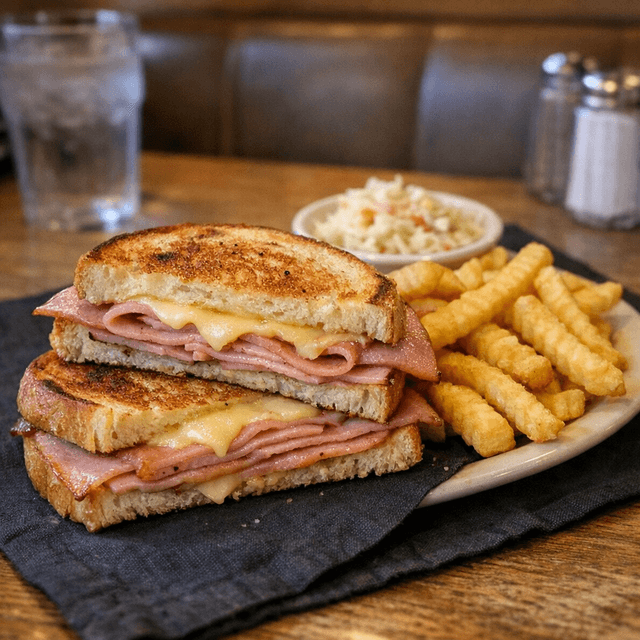 Grilled Ham Or Bacon W Cheese