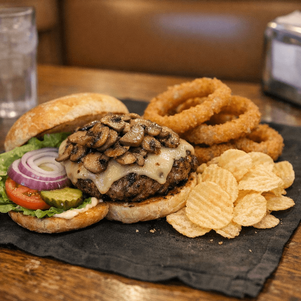 Mushroom & Swiss Cheese