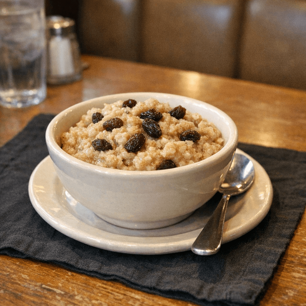Oatmeal With Raisins
