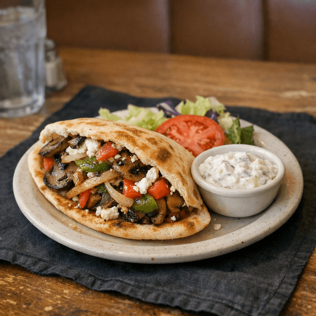 Veggie Pita Sandwich